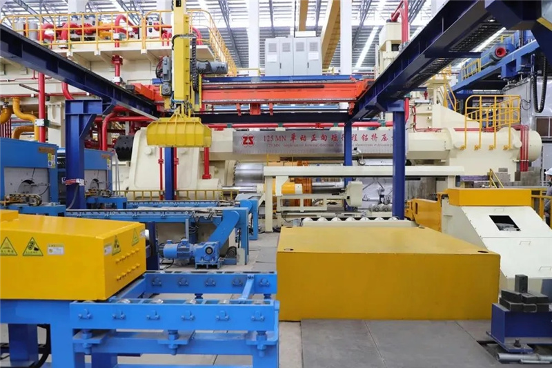 華南區新紀錄!通潤智能科技助力鳳鋁鋁業12500T超大型擠壓生產線成功投產